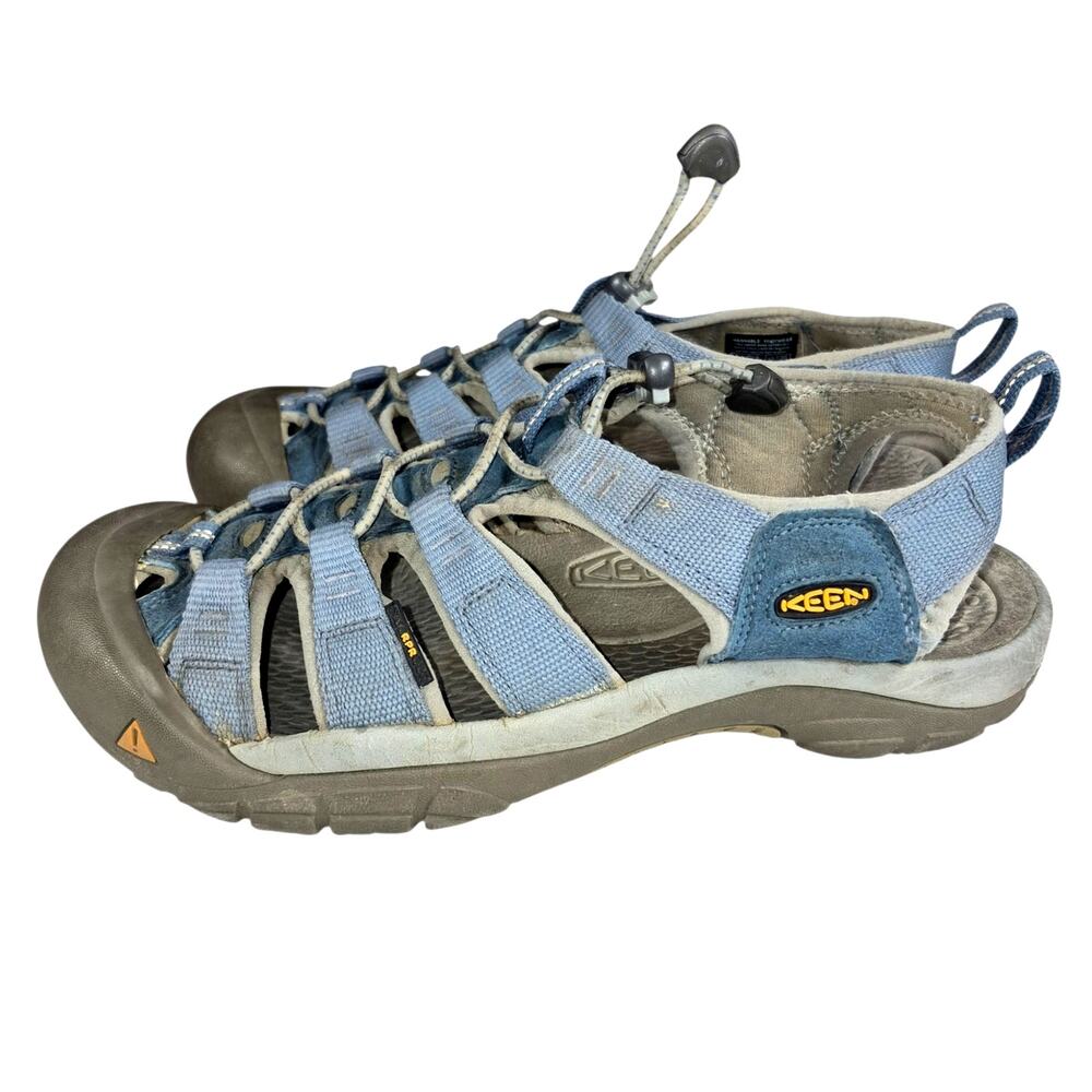 Keen Newport H2 Men's Sandals Blue/ Gray Size 10 Hiking/ Fishing
